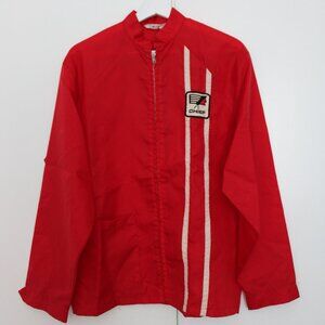 Vintage 70s Rockabilly Chief Indian Racing Wind Jacket Medium